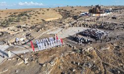 Tarihi Zerzevan Kalesi'nde müzik grubu 'Allegra Ensemble' konser verdi