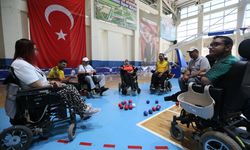 Engelli kalan kadın, boccia ile yaşama tutundu