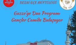 Besnili Gençler Gazze İçin Camide Buluşuyor