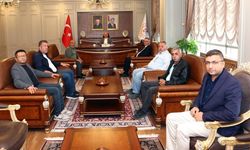 Adıyaman Basın Derneği, Vali Varol ile görüştü