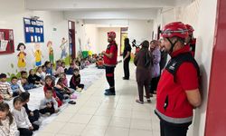 Adıyaman Belediyesi’nden Miniklere Deprem Eğitimi