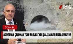 Adıyaman–Çelikhan Yolu Projesi’nde Çalışmalar Hızla Sürüyor
