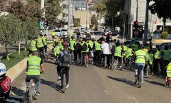 Adıyaman'da bağımsızlık için pedal çevrildi