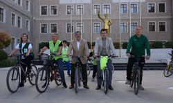 Adıyaman'da Cumhuriyet coşkusu bisiklet turu ile yaşandı