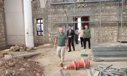 Adıyaman Yenipınar Camii'nde restorasyon başladı