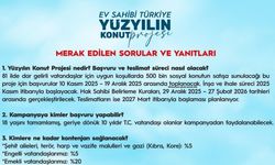 Bakanlık, Yüzyılın Konut Projesi sorularını yanıtladı