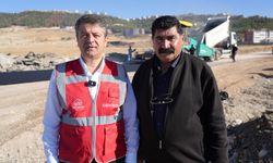 Başkan Tutdere asfalt çalışmalarını yerinde inceledi