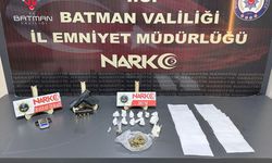 Batman'da uyuşturucu operasyonunda 2 şüpheli tutuklandı