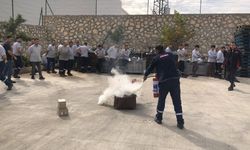 Besni OSB Çalışanlarına Yangın Eğitimi