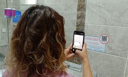 Silvan Azizoğlu Hastanesi  temizliğinde QR kodlu dönem
