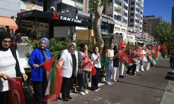 Gaziantep'te 'Gazze İçin Sessiz Çığlık' etkinliği düzenlendi