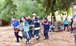 Gaziantep'te patlama tatbikatı yapıldı