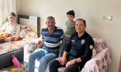 Gölbaşı Polisinden Şehit Ailesine Ziyaret