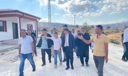 Kaymakam Aslan, Deprem Konutlarını İnceledi