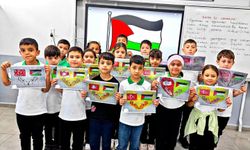 Kilis'te öğrenciler Filistin'de yaşanan zulme dikkati çekti