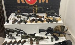 Mardin’de operasyonda silah ve mühimmat yakalandı