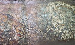 Mardin'de tarihi eser operasyonunda yaklaşık 1500 yıllık mozaik bulundu