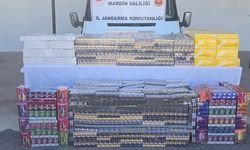 Mardin'de kaçak sigara ile elektronik sigara ele geçirildi