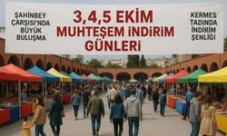 Şahinbey Çarşısı'nda 'Muhteşem İndirim Günleri' Başlıyor