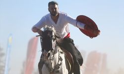 Şanlıurfa'da depremzede gençler için atlı gösteri düzenlendi