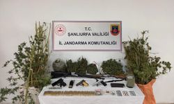 Şanlıurfa'da madde ve silah operasyonunda 3 gözaltı