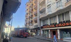 Siirt'te apartmanda çıkan yangında 7 kişi dumandan etkilendi