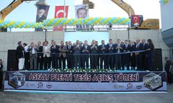 Siirt'te Asfalt Plenti ve Konkasör Tesisleri açıldı