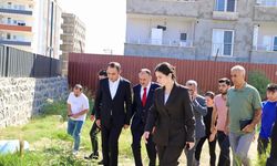 Silopi'de yeni okul inşası için yer tespit çalışması yapıldı