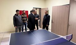 Şırnak Gençlik Müdürü Din, Uludere’de tesisleri inceledi
