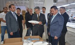 Şırnak Valisi Ekici, tekstil atölyesini ziyaret etti