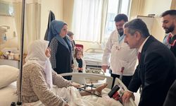 Şırnak Valisi Ekici'den hastalara ziyaret
