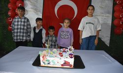 Şırnak'ta şehit çocuklarının doğum günü kutlandı