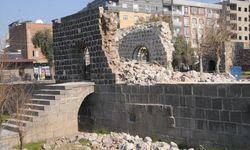 Şırnak'ta tarihi yapının giriş bölümü restore ediliyor