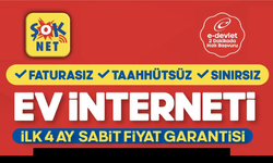Faturasız, Taahütsüz ve Sınırsız İnternet ŞOK’ta!
