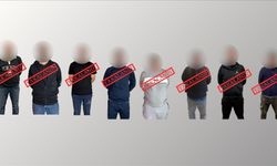 Kırmızı Bültenle aranan 8 zanlı yakalandı