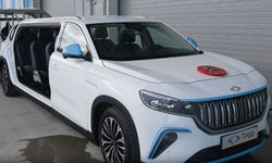 Togg T10X limuzin versiyonu görücüde