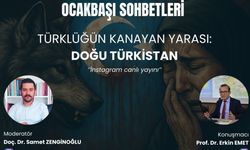 Türk Ocakları'ndan 'Doğu Türkistan' konulu canlı yayın