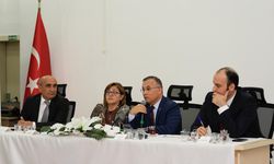 Vali Çeber ve Başkan Şahin, Muhtarla Buluştu