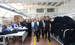 Vali Varol OSB'deki fabrikaları gezdi