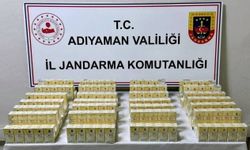 Adıyaman Jandarmadan Kaçak Sigara Operasyonu