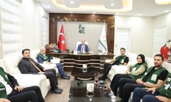 Yeşilay Şanlıurfa Şubesi, Başkan Çiftçi’yi ziyaret etti