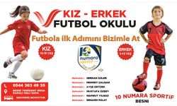 Besni'de Genç Yetenekler İçin Futbol Okulu
