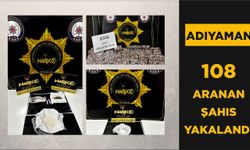 Adıyaman'da Aranan 108 Kişi Yakalandı