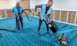 Adıyaman’da cami ve mescitler düzenli temizlik yapılıyor