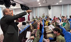 Adıyaman Cumhuriyet Ortaokulu'ndan Filistin Etkinliği