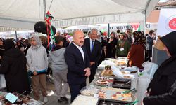 Adıyaman'da Filistin için 'Hayır Çarşısı' kuruldu