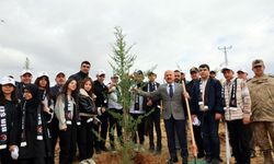 Adıyaman'da şehitler anısına 150 fidan dikildi