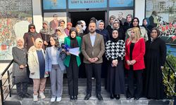 AK Parti Siirt Kadın Kollarından kadına yönelik şiddetle mücadele açıklaması