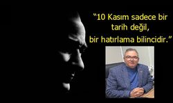 Başkan Çeliker; “10 Kasım Geleceğe Bakma Günüdür”