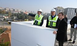 Vali Canalp, Batman Bilim Merkezi İnşaatını İnceledi